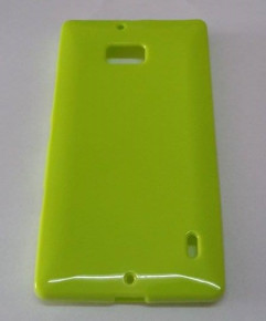 Силиконов гръб ТПУ гланц за Nokia Lumia 930 / Nokia Lumia 929 зелен